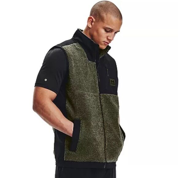 Under Armour Mission Boucle Vest olive green/black sz XL - Picture 3 of 9